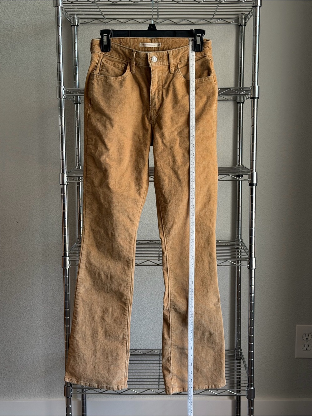 Levi's Women's Boot Cut Pants in Tan Brown